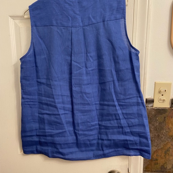NWT Tommy Hilfiger sleeveless blouse - Picture 4 of 6